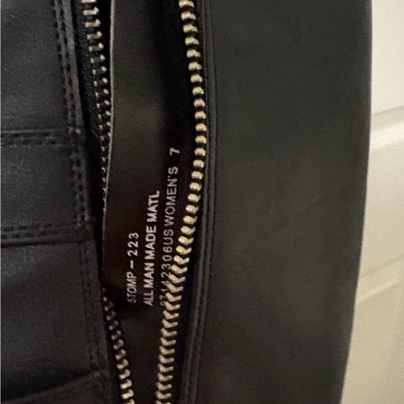 Demonia Boots, Black Studded Buckle Boots. - Picture 8 of 9